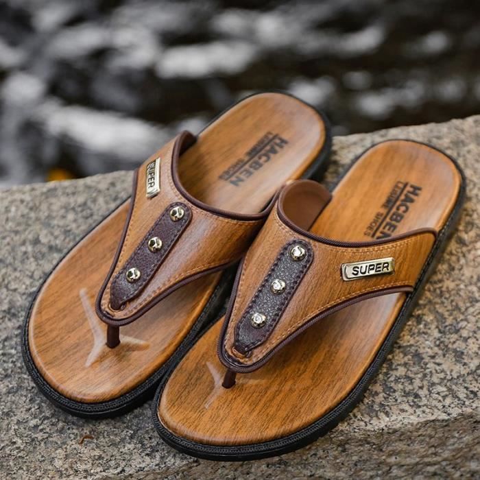Tong confortable homme on sale