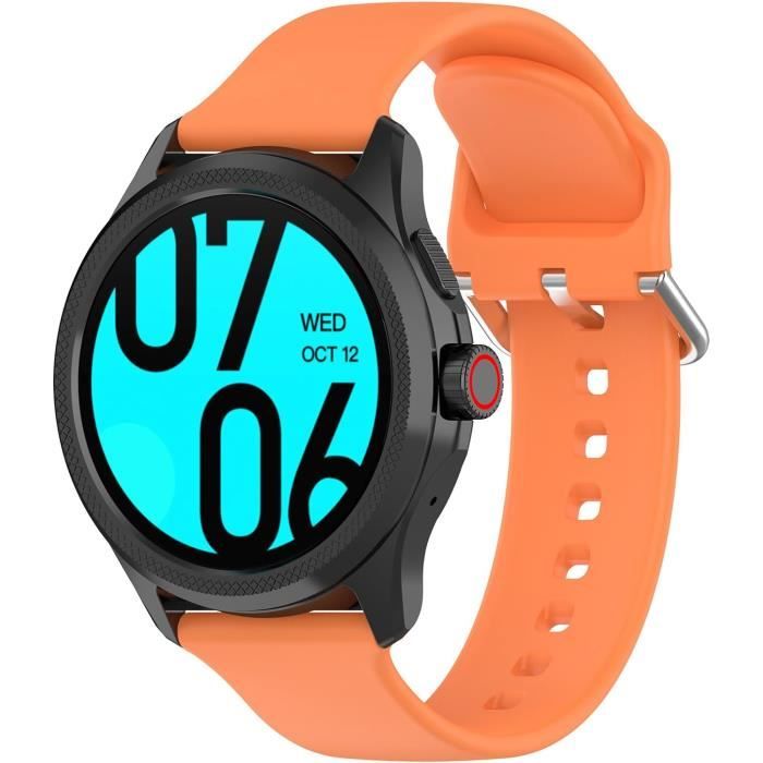 Bracelet Pour Ticwatch Pro 5 Armband 24Mm Sport Silicone Remplacement Brassard Sangle Wristband Pour Ticwatch Pro 5 Itouch A H676 Cdiscount Telephonie