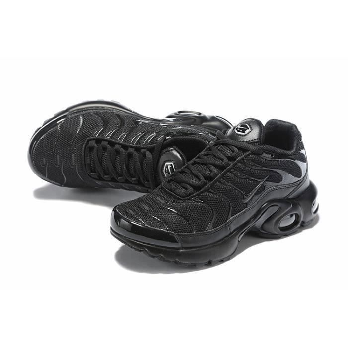 Baskets tn Plus Enfant Chaussures Entra nement de Sport Noir