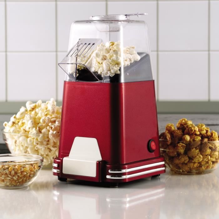 Machine Pop-corn Air Chaud Machine à Pop-corn COOCHEER 1200W - Air