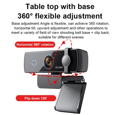 Webcam HD 1080p Hello Avec Reconnaissance Faciale IR - Grand Angle 120° USB