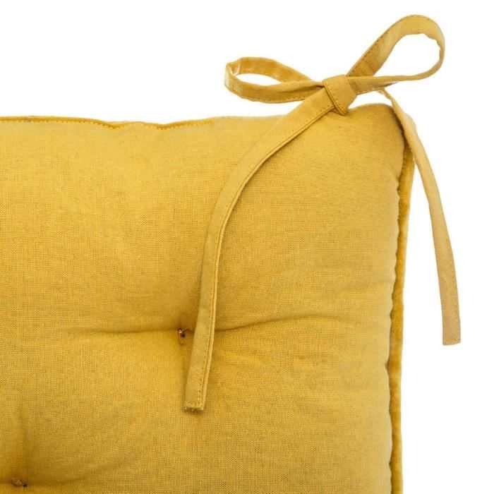 Galette de chaise Cocos beige 38 x 38 cm