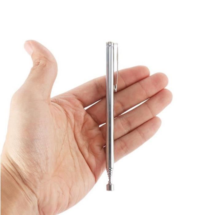 Portable télescopique facile magnétique ramasser tige bâton d