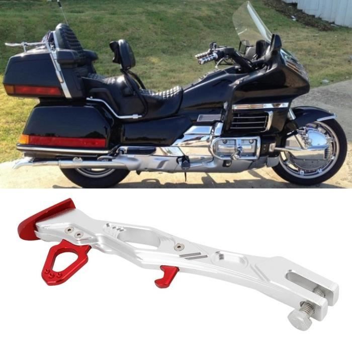 Qiilu béquille de moto Béquille latérale de pied de trépied de trépied de béquille  latérale en alliage d'aluminium de moto - Cdiscount Auto