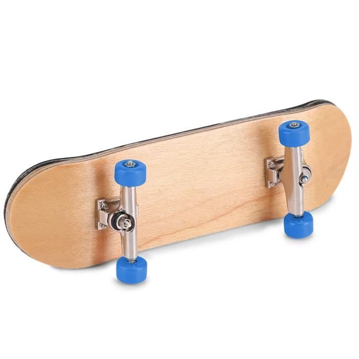 Jeffergarden Skateboard à Doigts en Bois D'érable avec Roues à Roulement, Coussinet en PU, Alliage Absorbant Les Chocs, Petite Taille et Poids Léger, Idéal pour Les Mains Agitées, Bon Choix