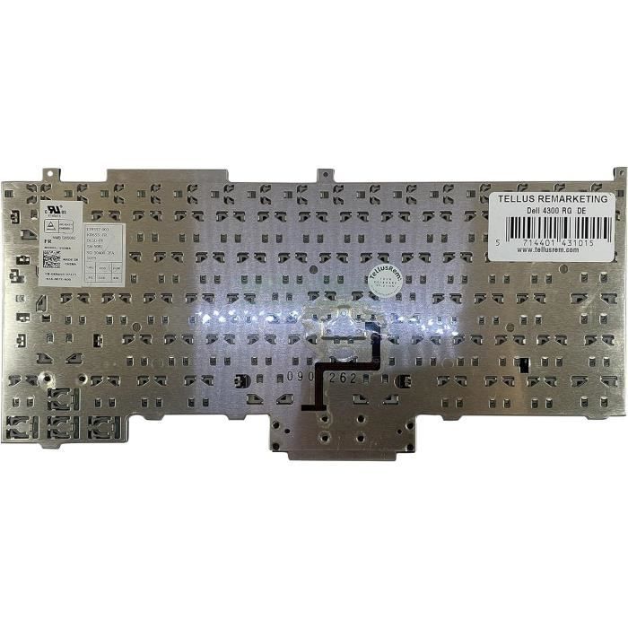 Clavier Rétroéclairé Neuf Pour PC Portable Dell Latitude E5440 - AZERTY, Noir, Référence SN7223
