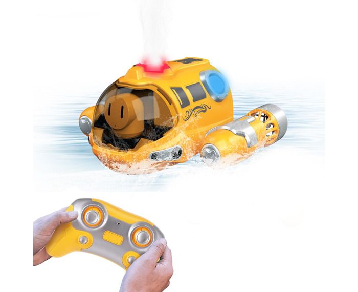 Bateau RC 2,4 GHz 4 Canaux – Haute Vitesse 30 Km/h, Auto-récupération, Refroidissement Eau, Pour Lac Ou Piscine