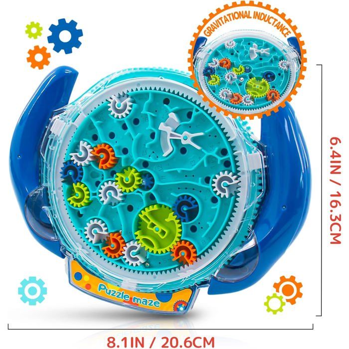 JUKUDAHU Labyrinthe 3D Puzzle Maze Jeu pour enfants de 8 à 12 ans, Maze Cube Magique, Jouet STEM Cadeau d'anniversaire pour adultes et enfants à partir de 8, 9 ans, garçon