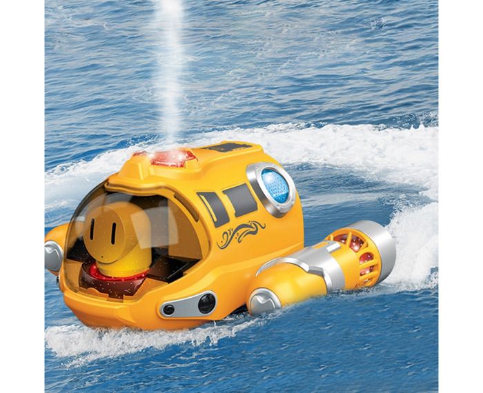 Bateau RC 2,4 GHz 4 Canaux – Haute Vitesse 30 Km/h, Auto-récupération, Refroidissement Eau, Pour Lac Ou Piscine
