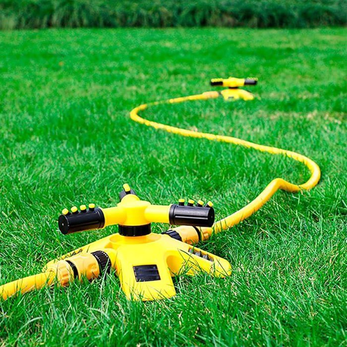 Arroseur d'eau en plein air jouet outil d'arrosage de jardin avec sprays rotatifs pour et utilisation de jardin
