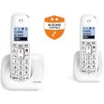 Téléphone fixe sans fil Alcatel XL785 Voice Duo Blanc-0
