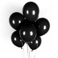 Black -Ballons gonflables en Latex,10 pièces,Rose,blanc,noir,Rose,décoration de fête d'anniversaire,de mariage,à Air,jouets-0