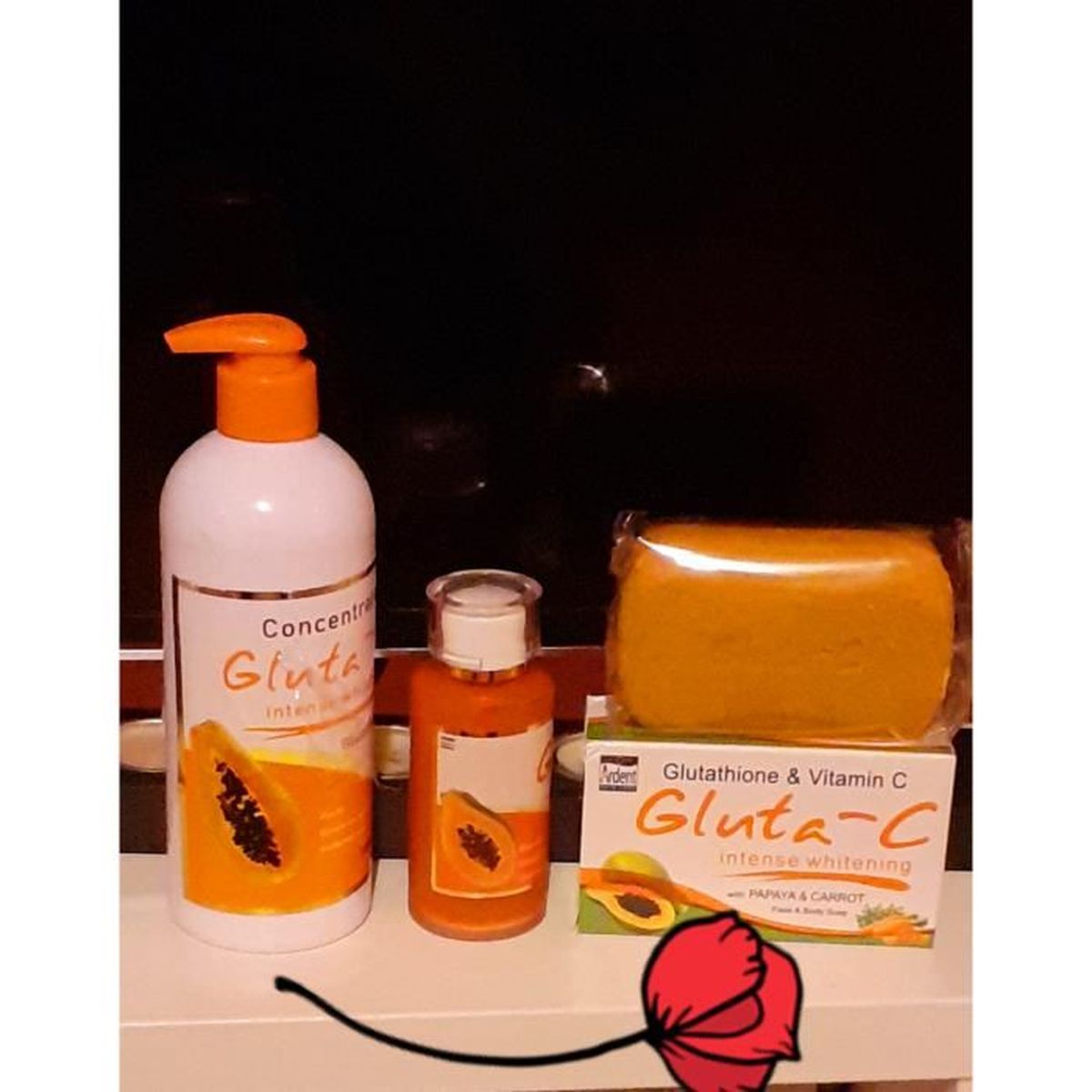 Glutathion + Vitamine C Gélules éclaircissantes - 100 Gélules, Soin De Nuit