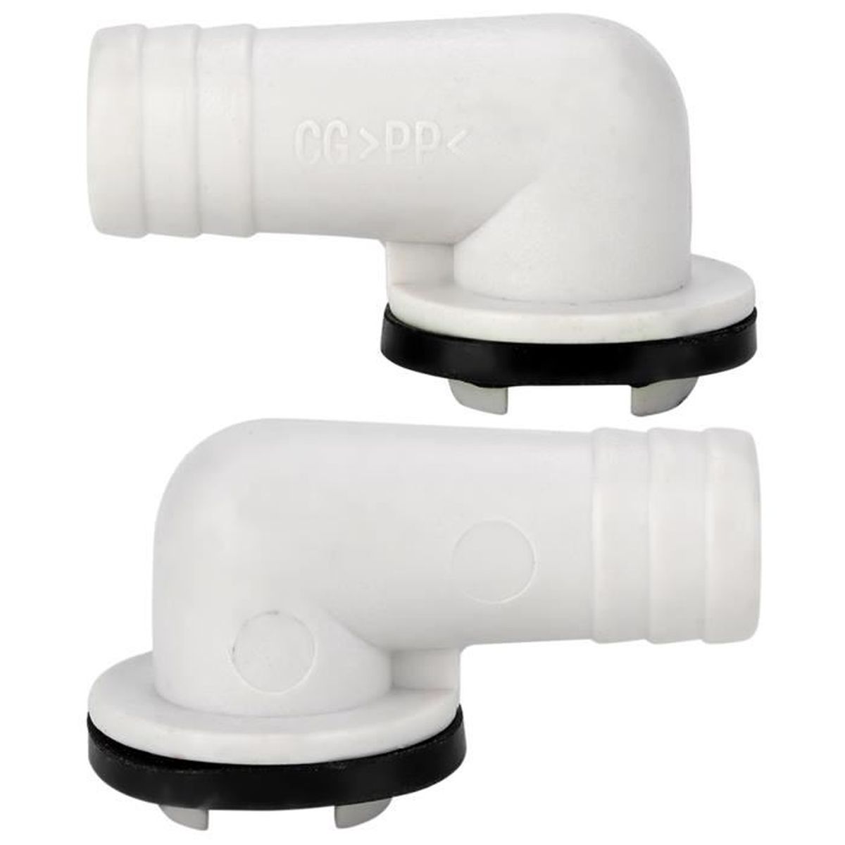Connecteur Tuyau Vidange Climatiseur 15mm BANGNA - Pour LG/Media/HAIER/KELON/Gree | Avec Joint Caoutchouc