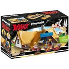PLAYMOBIL 71266 Astérix Hutte d'Ordralfabetix, village d’Astérix, Jouet de collection, Dès 5 ans
