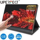 UPERFECT Écran Tactile de Moniteur Portable Avec Batterie de 15,6 po Pour Étui Intelligent HD USB Type-C