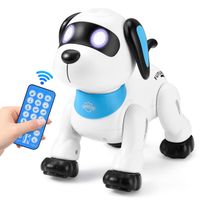 TTLIFE Power Puppy Chien Robot Télécommandé pour Enfants, Danse Interactive et Intelligente Robot Programmable, RC Stunt Dog