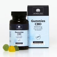 30 Gummies CBD Premium MIND CBD - Broad Spectrum (sans THC) - 300mg (10mg/gummy) - Goûts : Citron & Pomme verte