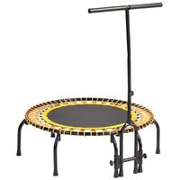 Mini trampoline FITNESS FitBodi Ø100 - KANGUI - Qualité Pro - Noir