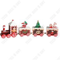 TD® Cadeau de décoration de Noël Train de Noël Cadeau de vacances Décoration Décoration - Return 2831