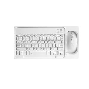 Clavier + Souris Sans Fil Bluetooth 10 - Silencieux, Noir, Compatibles PC/tablette/téléphone