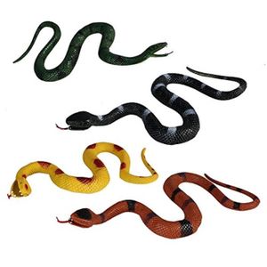 Kit de 8 Serpents En Caoutchouc Serpents env 34 cm Serpent Enfants Fête D'Anniversaire Enfant 