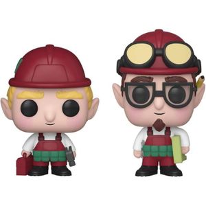 FIGURINE - PERSONNAGE Figurine Bobbleheads - POP! - Holiday-2 Pack Randy & Rob - Collection 44468 Multicolore