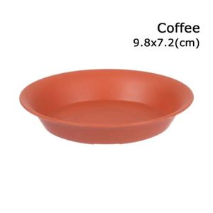 SOUCOUPE - PLATEAU Café-9,8x7,2cm - Bac d'égouttement en plastique po