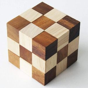 CASSE-TÊTE Puzzle en bois DIABOLICUBE 3x3 - LEDELIRANT - Cass