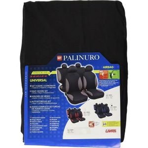 Housses De Siège En Microfibre Noire Monica Pour Camions - Confort Et Protection