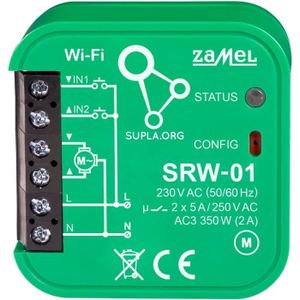 ACCESSOIRE MOTEUR VOLET Zamel - Commande De Volet Roulant Wifi Srw-01 I In