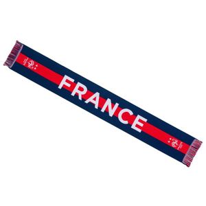 DRAPEAU - BANDEROLE Echarpe FFF - Collection officielle EQUIPE DE France de Football  - Taille adulte -  Bleu