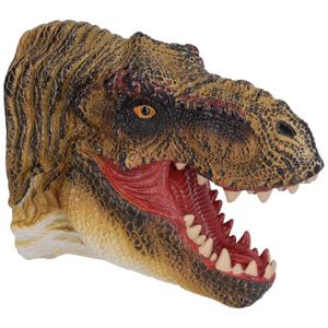 THÉÂTRE - MARIONNETTE Marionnette de dinosaure en caoutchouc - OMABETA - Portable - Non toxique - Jeux d'activité
