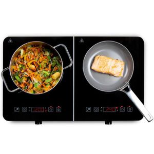 Plaque induction 2 feux 3500 W - DOMO DO326IP