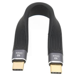 CÂBLE INFORMATIQUE Qiilu câble de données de type C Câble USB C vers 