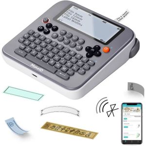 Makeid Q1 Étiqueteuse Bluetooth, Mini Imprimante Etiquette Autocollante  avec Ruban 16mm, Étiqueteuse Imprimante Thermique pour Organisation Maison  & Bureau(Vert) : : Commerce, Industrie et Science