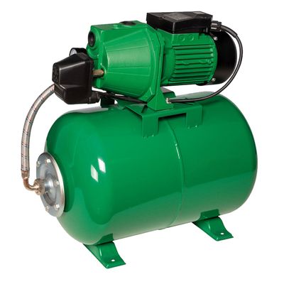 Kit Surpresseur Eau Horizontal 200L - 1"1/4 Avec Pressostat Et Manometre