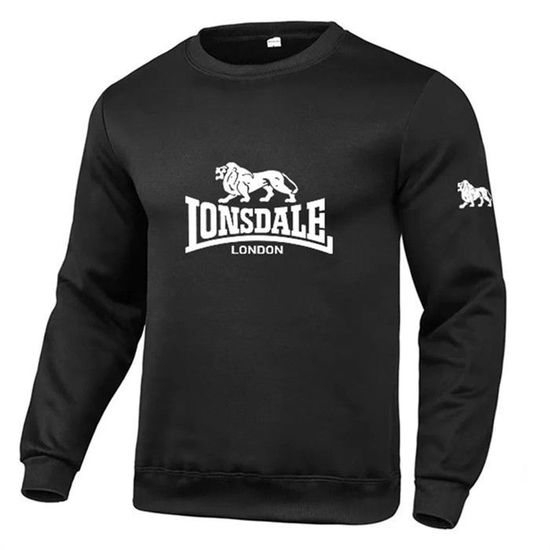 Pull-over 'Tadley' LONSDALE en Noir | ABOUT YOU