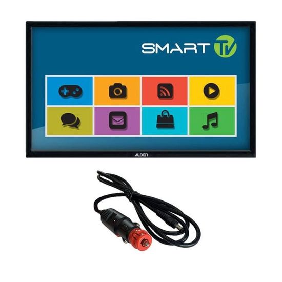 TV LED 22" ALDEN - Smart TV - Triple tuner - Compatible Google Play