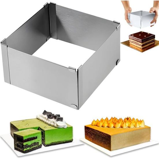 Cadre de cuisson réglable en acier inoxydable | Matériels et Accessoires Pâtisserie et