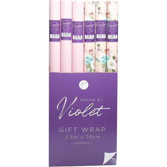 Lot De 60 Serviettes De Table Anniversaire – 33x33 Cm – Motif Floral Violet Avec Papillons – Pour Fêtes, Mariages, Communions – Papier épais Et Absorbant - 5