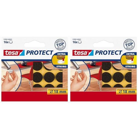 Lot De 4 Patins Feutre Adhésifs 75mm - Protecteurs Anti-rayures Pour Meubles - Marque Uxcell - Neuf