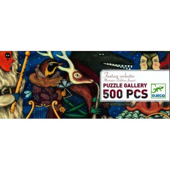 Puzzle 500 pièces - DJECO - Gallery : Envolée lyrique - Paysage et nature - Mixte - A partir de 8 ans