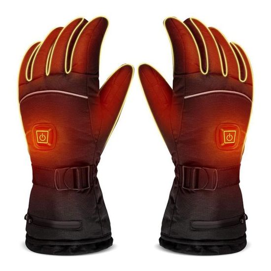 Gants Chauffants Rechargeables – 3 Températures, Écran Tactile, Imperméables – 3000 MAh Pour Ski, Moto, Hiver - 11