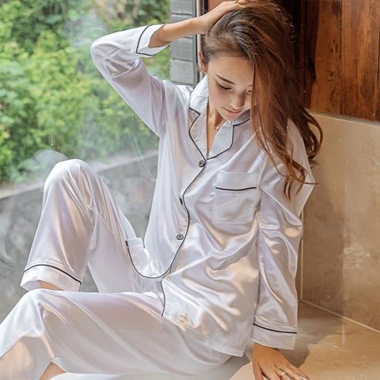 Ensemble shop pyjama soie