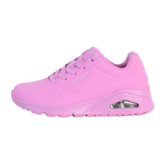 Basket skechers femme rose discount