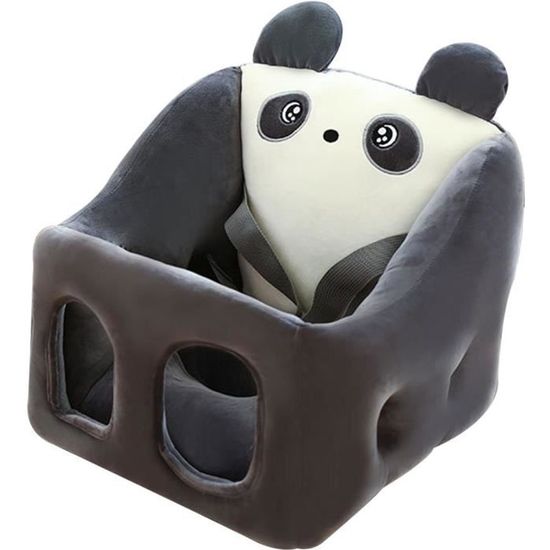 Siège de table bébé Réhausseur de Chaise Siège auto bébé animé multifonctionnel portable lavable Compressible-Panda