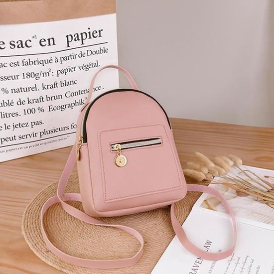 Sac à Dos Mini Velours Côtelé Pour Femmes - DWDC Léger Et Élégant Quotidien