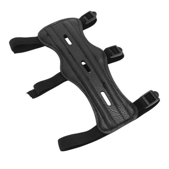 Protection Avant-bras Archer Protège-bras Réglable Pour Tir à L'arc - 3 Sangles - Protection Avant-bras Chasse Ou Cible - Taille M Brassard Chasseur Arc