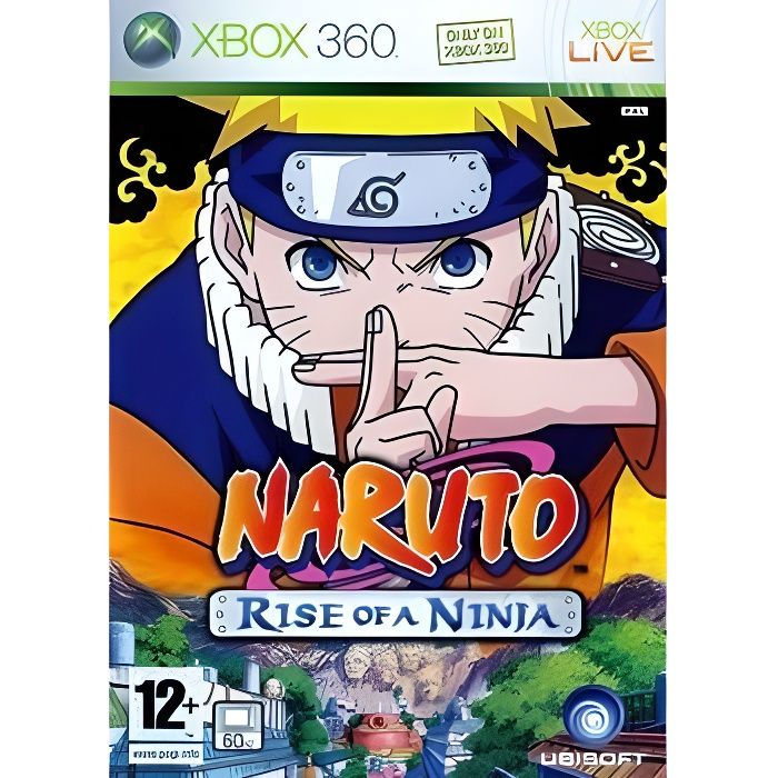 Naruto Rise Of Ninja / Jeu Console Xbox 360